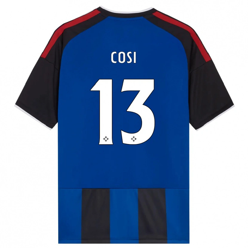 Danxen Damen Tommaso Cosi #13 Schwarz Rot Weiß Blau Heimtrikot Trikot 2026/27 T-Shirt Schweiz