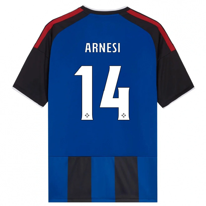 Danxen Damen Lorenzo Arnesi #14 Schwarz Rot Weiß Blau Heimtrikot Trikot 2026/27 T-Shirt Schweiz