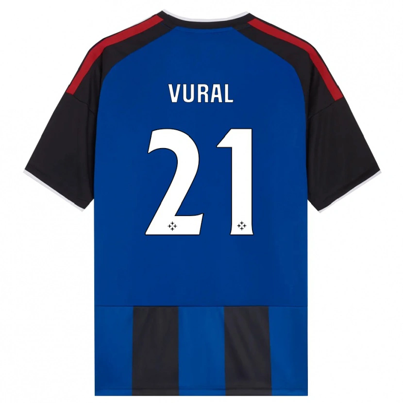 Danxen Damen İsak Vural #21 Schwarz Rot Weiß Blau Heimtrikot Trikot 2026/27 T-Shirt Schweiz