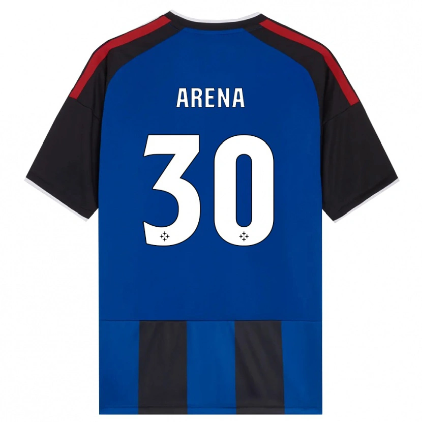 Danxen Damen Alessandro Arena #30 Schwarz Rot Weiß Blau Heimtrikot Trikot 2026/27 T-Shirt Schweiz