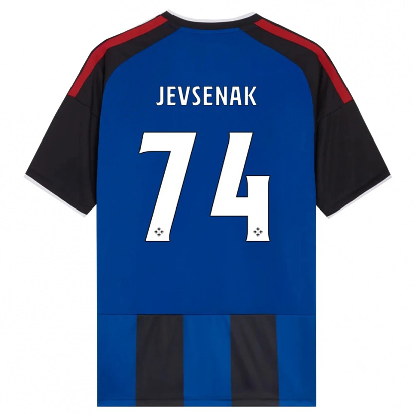 Danxen Damen Zan Jevsenak #74 Schwarz Rot Weiß Blau Heimtrikot Trikot 2026/27 T-Shirt Schweiz