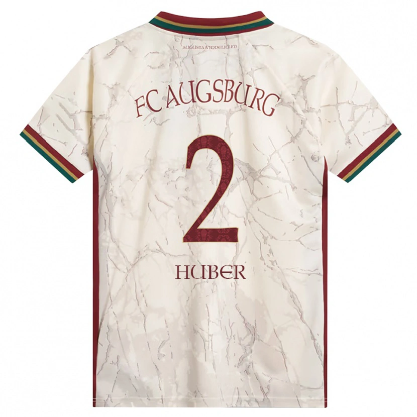 Danxen Damen Fynn Huber #2 Grün Reis Weiß Burgund Heimtrikot Trikot 2026/27 T-Shirt Schweiz