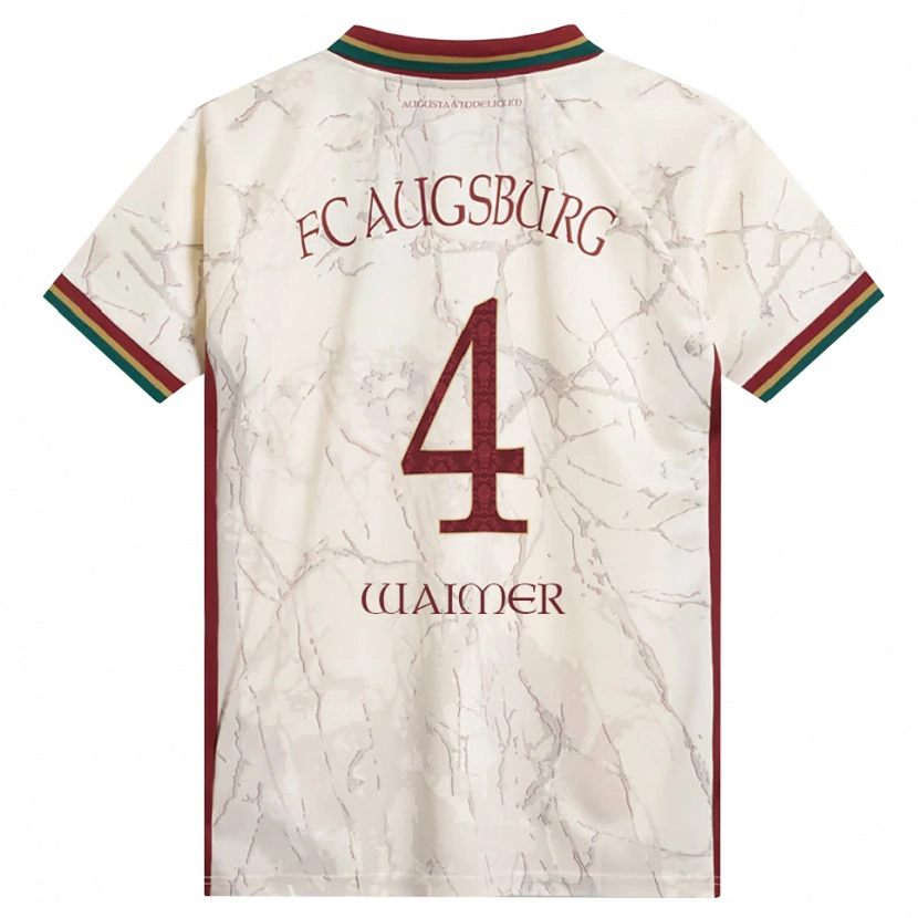 Danxen Damen Johannes Waimer #4 Grün Reis Weiß Burgund Heimtrikot Trikot 2026/27 T-Shirt Schweiz