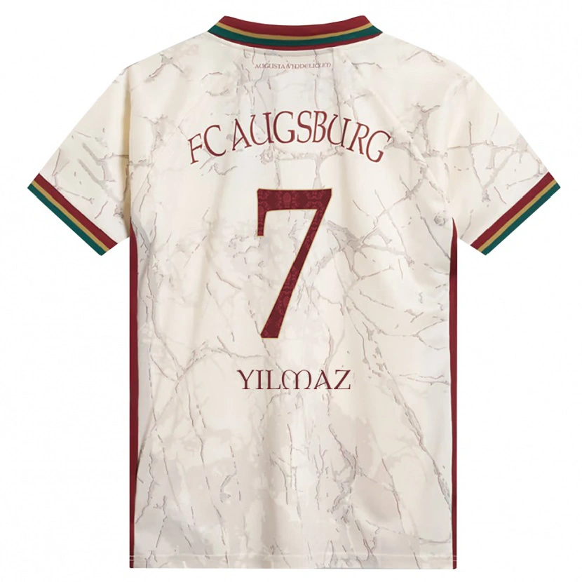 Danxen Damen Eren Yılmaz #7 Grün Reis Weiß Burgund Heimtrikot Trikot 2026/27 T-Shirt Schweiz