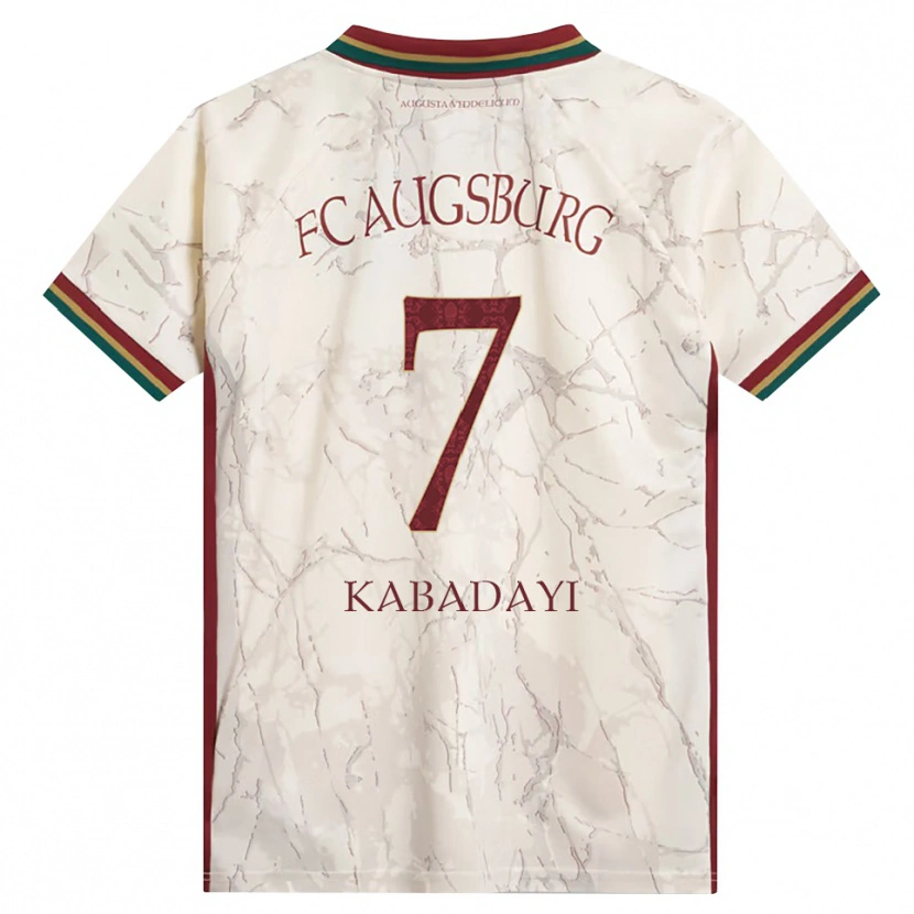 Danxen Damen Yusuf Kabadayi #7 Grün Reis Weiß Burgund Heimtrikot Trikot 2026/27 T-Shirt Schweiz