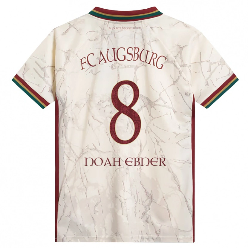 Danxen Damen Noah Ebner #8 Grün Reis Weiß Burgund Heimtrikot Trikot 2026/27 T-Shirt Schweiz