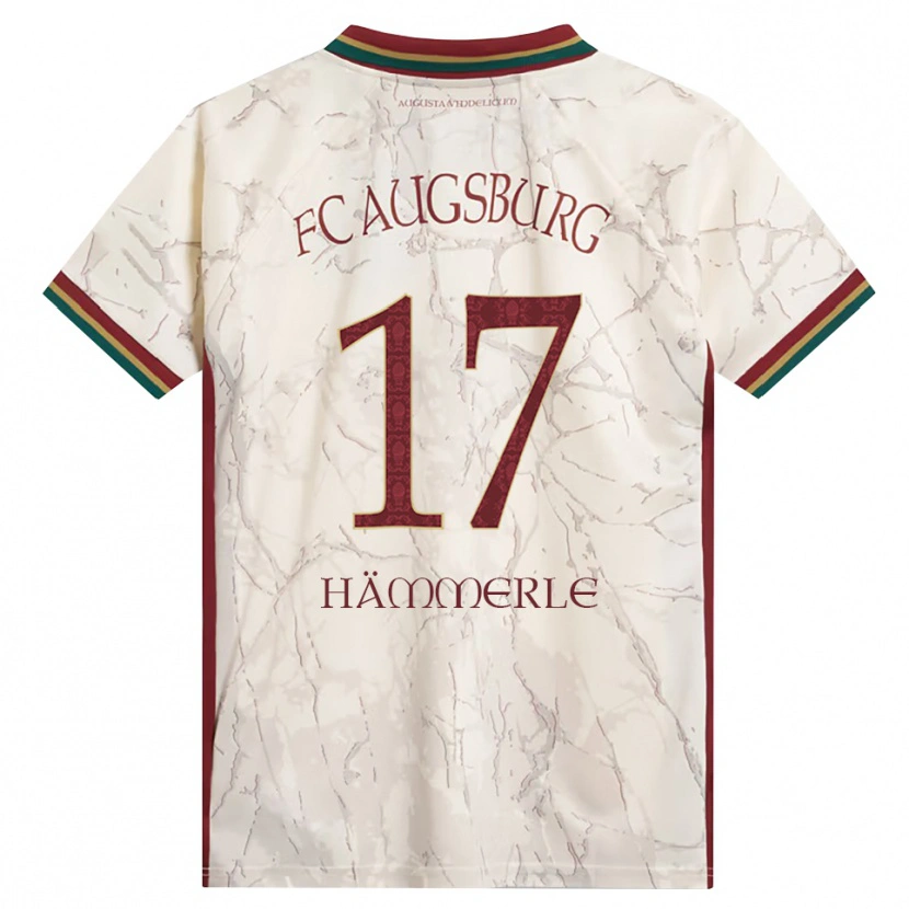 Danxen Damen Mauro Hämmerle #17 Grün Reis Weiß Burgund Heimtrikot Trikot 2026/27 T-Shirt Schweiz