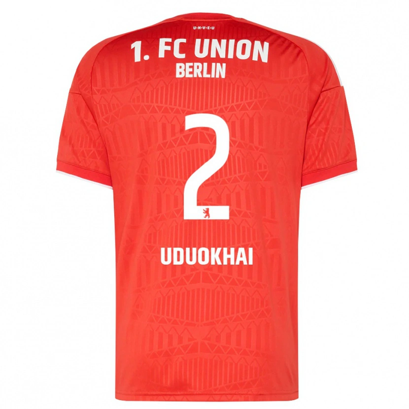 Danxen Damen Felix Uduokhai #2 Rot Weiß Heimtrikot Trikot 2026/27 T-Shirt Schweiz