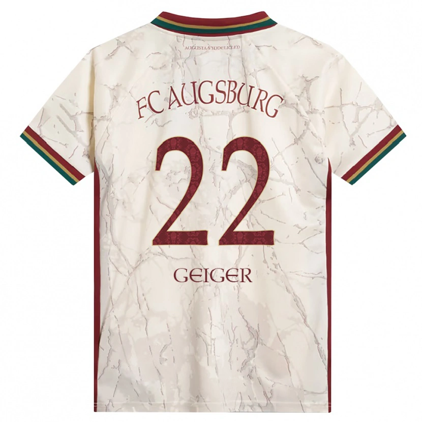 Danxen Damen Maximilian Geiger #22 Grün Reis Weiß Burgund Heimtrikot Trikot 2026/27 T-Shirt Schweiz