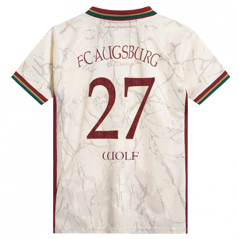 Danxen Damen Marius Wolf #27 Grün Reis Weiß Burgund Heimtrikot Trikot 2026/27 T-Shirt Schweiz