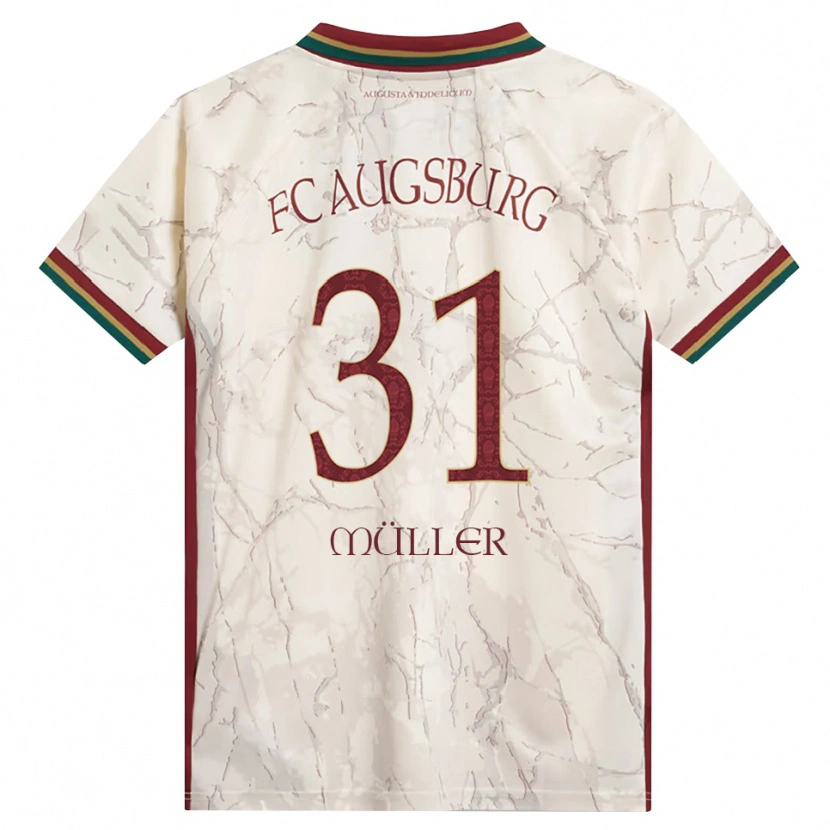 Danxen Damen Noah Müller #31 Grün Reis Weiß Burgund Heimtrikot Trikot 2026/27 T-Shirt Schweiz