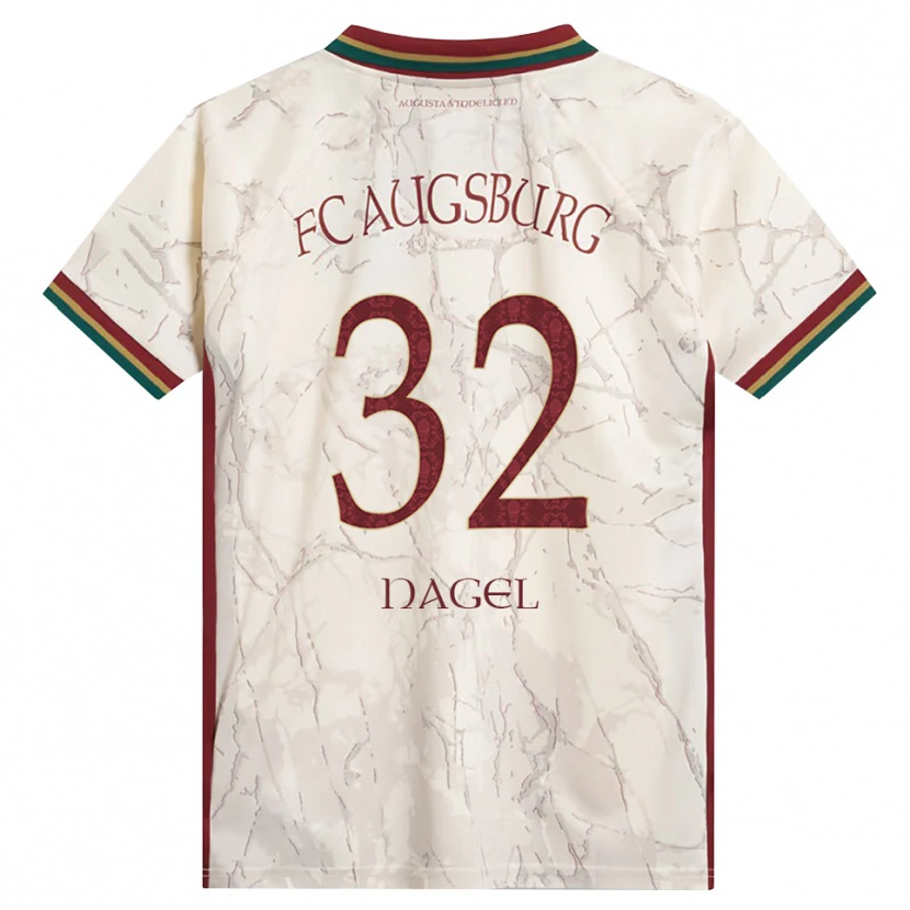 Danxen Damen Timo Nagel #32 Grün Reis Weiß Burgund Heimtrikot Trikot 2026/27 T-Shirt Schweiz