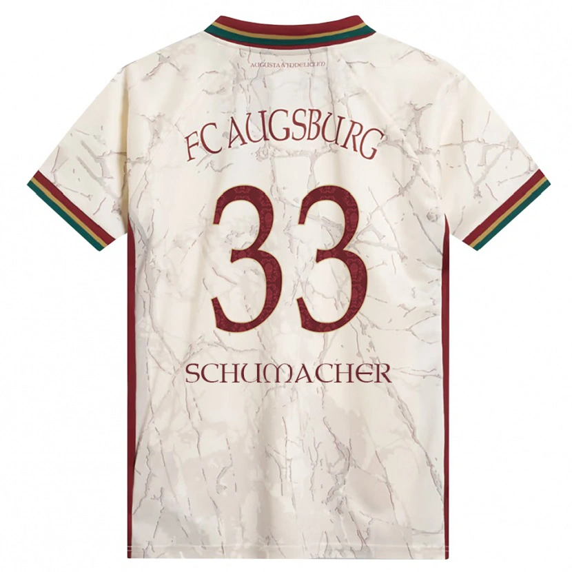 Danxen Damen Till Schumacher #33 Grün Reis Weiß Burgund Heimtrikot Trikot 2026/27 T-Shirt Schweiz
