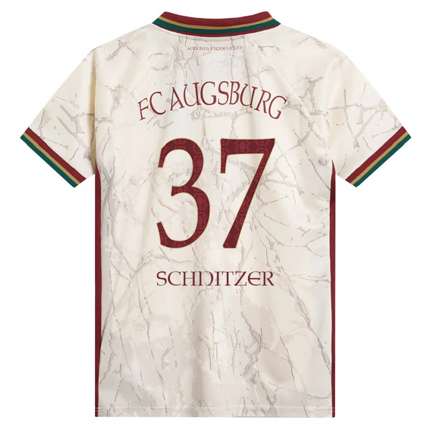 Danxen Damen Tim Schnitzer #37 Grün Reis Weiß Burgund Heimtrikot Trikot 2026/27 T-Shirt Schweiz