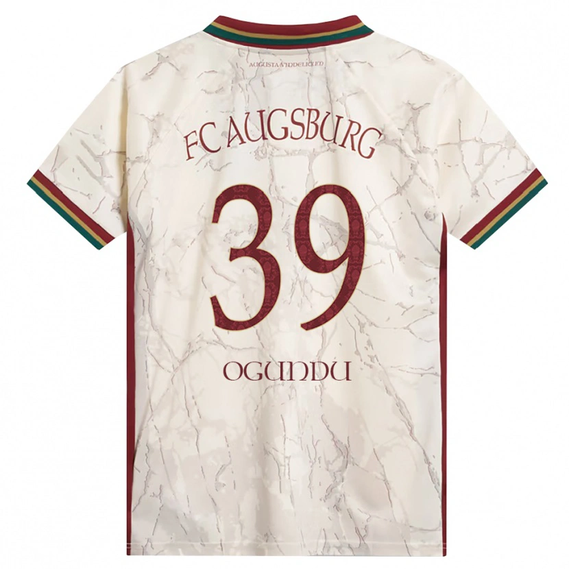 Danxen Damen Uchenna Ogundu #39 Grün Reis Weiß Burgund Heimtrikot Trikot 2026/27 T-Shirt Schweiz