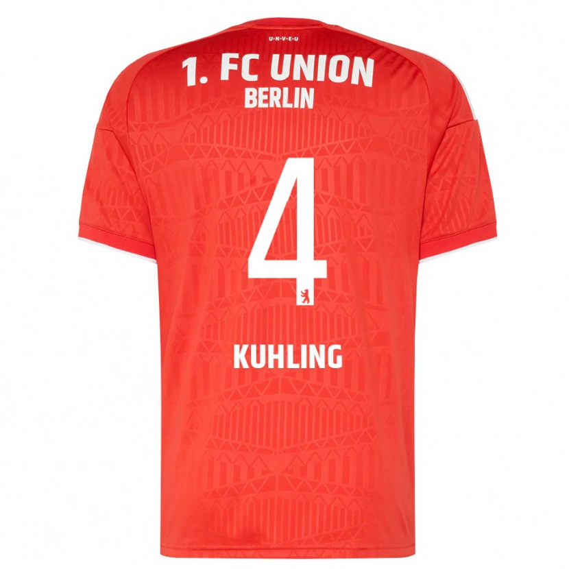 Danxen Damen Ole Kühling #4 Rot Weiß Heimtrikot Trikot 2026/27 T-Shirt Schweiz