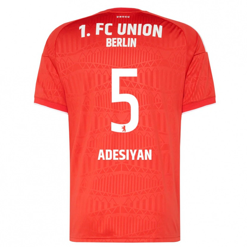 Danxen Damen Olufemi Adesiyan #5 Rot Weiß Heimtrikot Trikot 2026/27 T-Shirt Schweiz