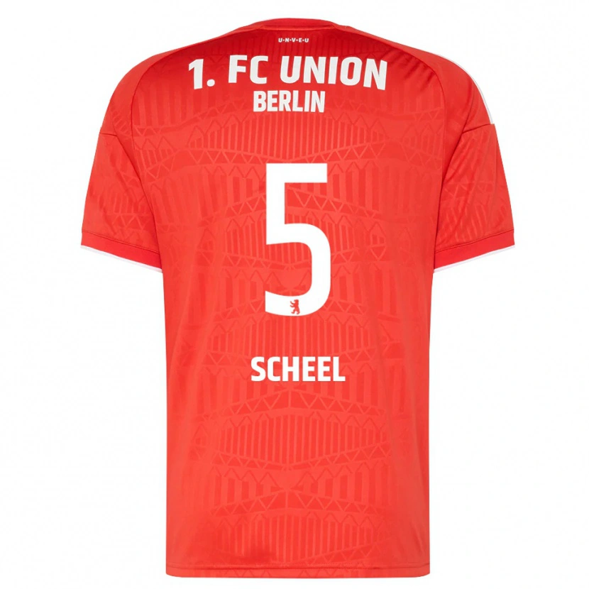 Danxen Damen Luca Scheel #5 Rot Weiß Heimtrikot Trikot 2026/27 T-Shirt Schweiz