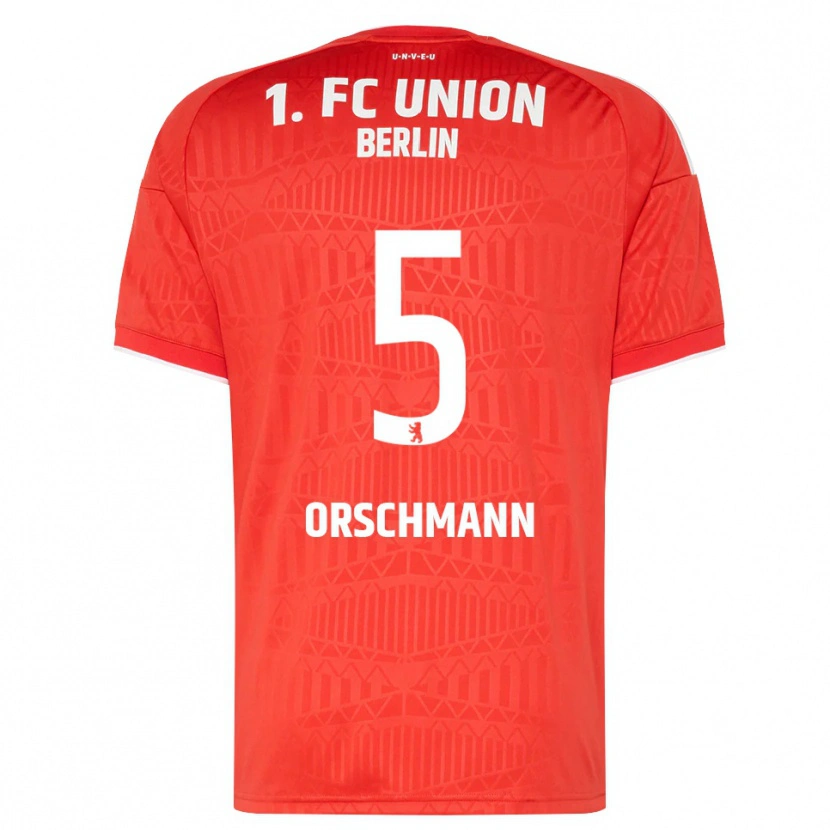 Danxen Damen Katja Orschmann #5 Rot Weiß Heimtrikot Trikot 2026/27 T-Shirt Schweiz