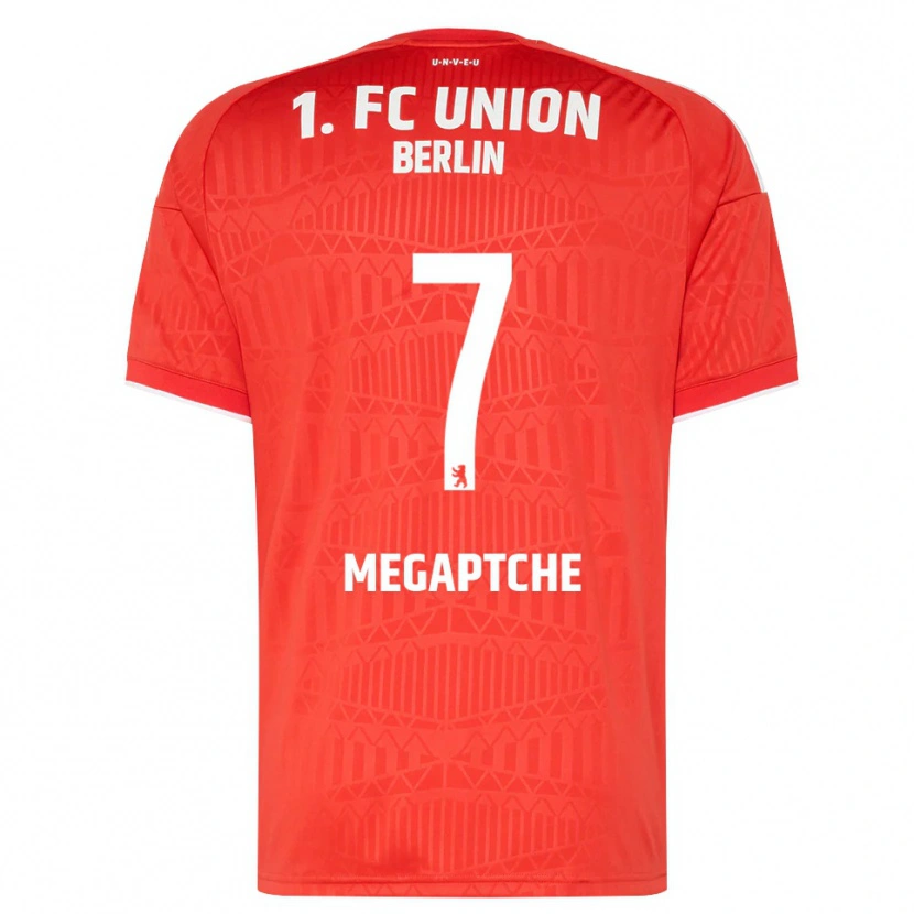 Danxen Damen Yann Megaptche #7 Rot Weiß Heimtrikot Trikot 2026/27 T-Shirt Schweiz
