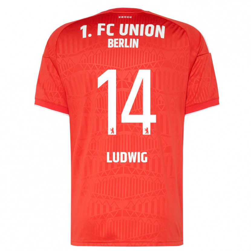 Danxen Damen Brandon Ludwig #14 Rot Weiß Heimtrikot Trikot 2026/27 T-Shirt Schweiz