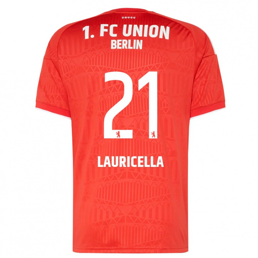 Danxen Damen Guiseppe Lauricella #21 Rot Weiß Heimtrikot Trikot 2026/27 T-Shirt Schweiz
