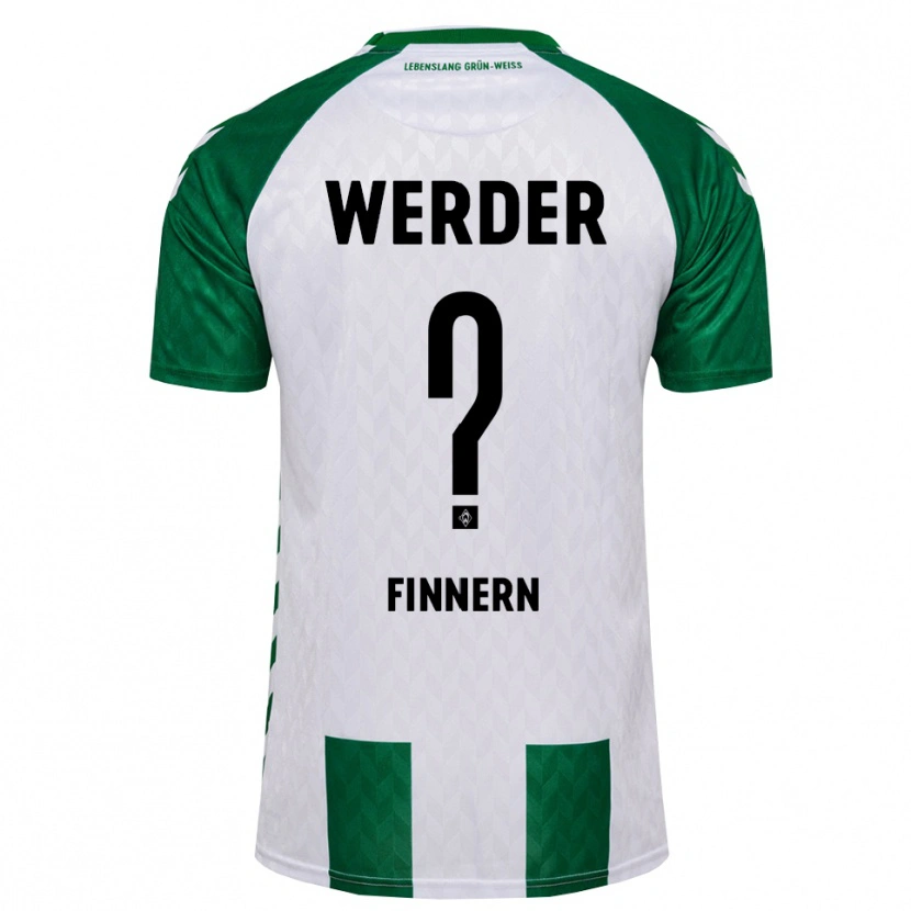 Danxen Damen Anton Finnern #0 Grün Weiß Heimtrikot Trikot 2026/27 T-Shirt Schweiz
