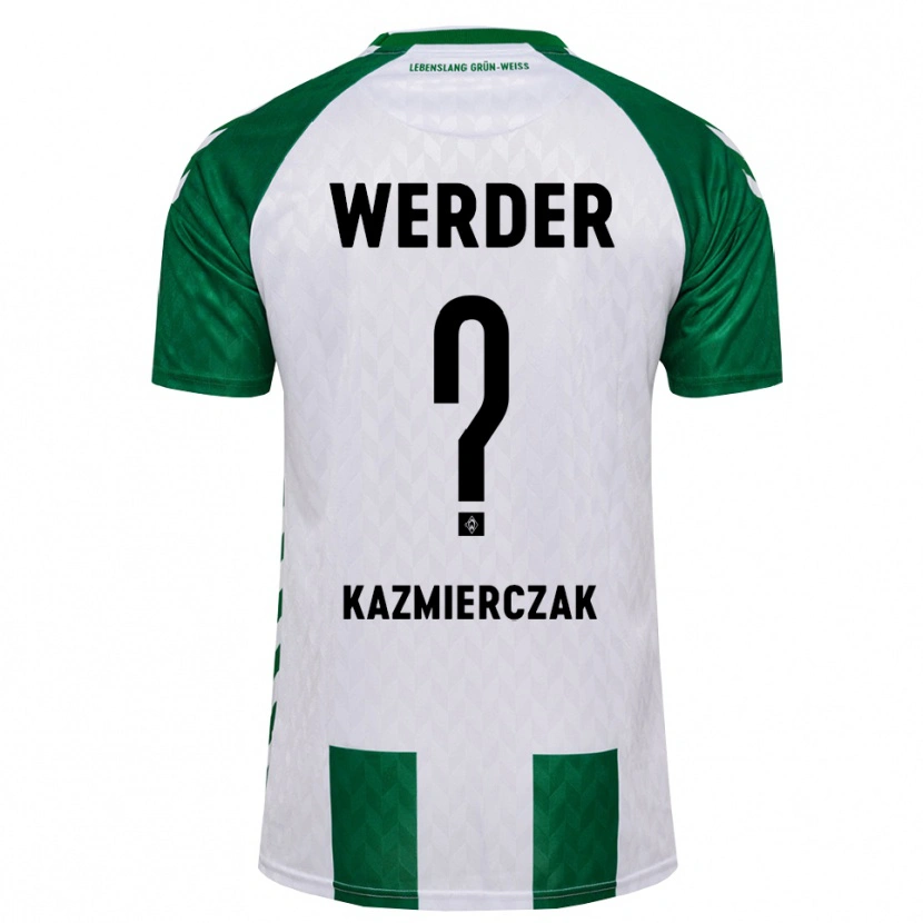 Danxen Damen Daniel Kazmierczak #0 Grün Weiß Heimtrikot Trikot 2026/27 T-Shirt Schweiz