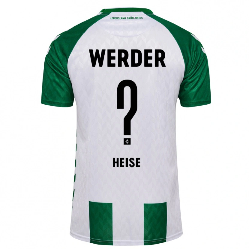 Danxen Damen Marius Heise #0 Grün Weiß Heimtrikot Trikot 2026/27 T-Shirt Schweiz