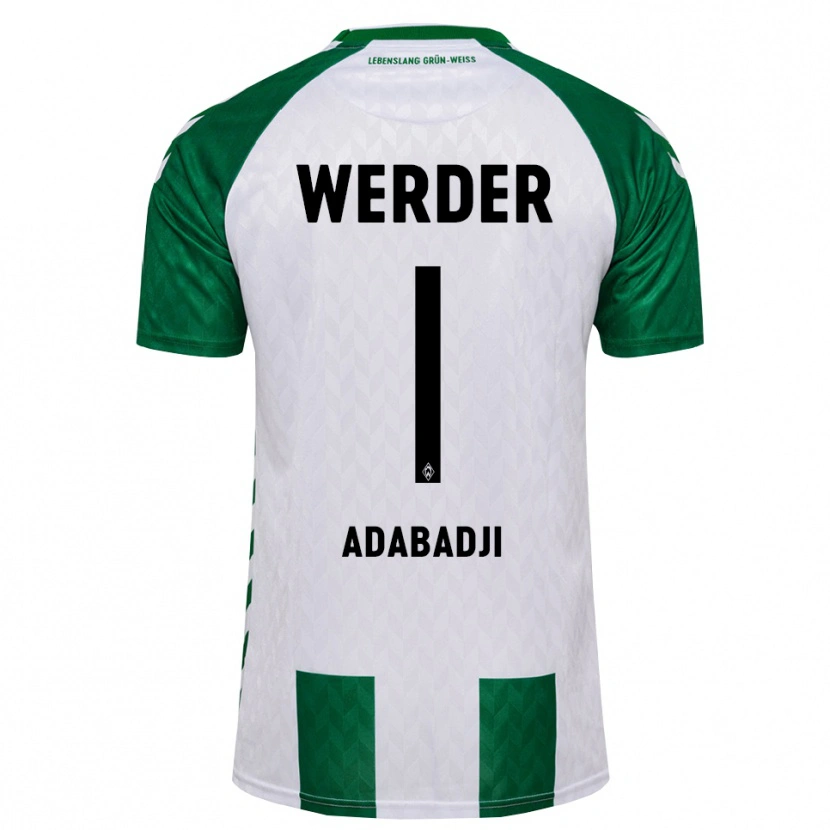 Danxen Damen Kwassi-Vivien Felix Adabadji #1 Grün Weiß Heimtrikot Trikot 2026/27 T-Shirt Schweiz
