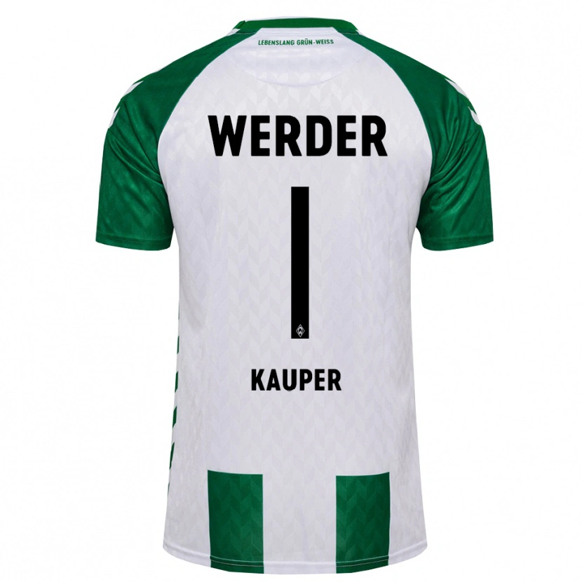 Danxen Damen Ben Käuper #1 Grün Weiß Heimtrikot Trikot 2026/27 T-Shirt Schweiz