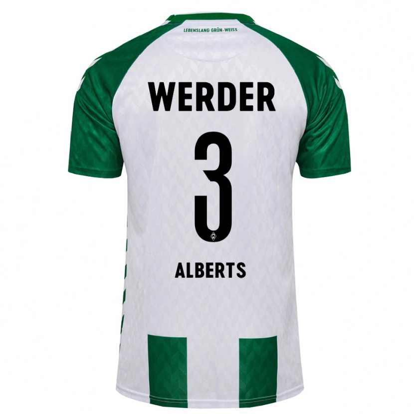 Danxen Damen Christopher Alberts #3 Grün Weiß Heimtrikot Trikot 2026/27 T-Shirt Schweiz