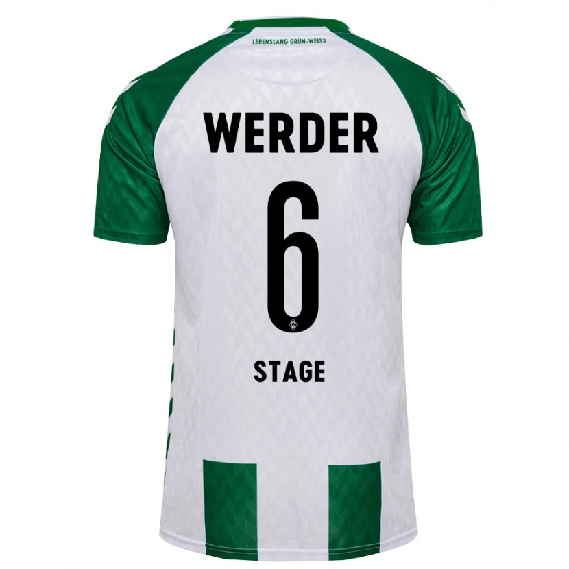 Danxen Damen Jens Stage #6 Grün Weiß Heimtrikot Trikot 2026/27 T-Shirt Schweiz