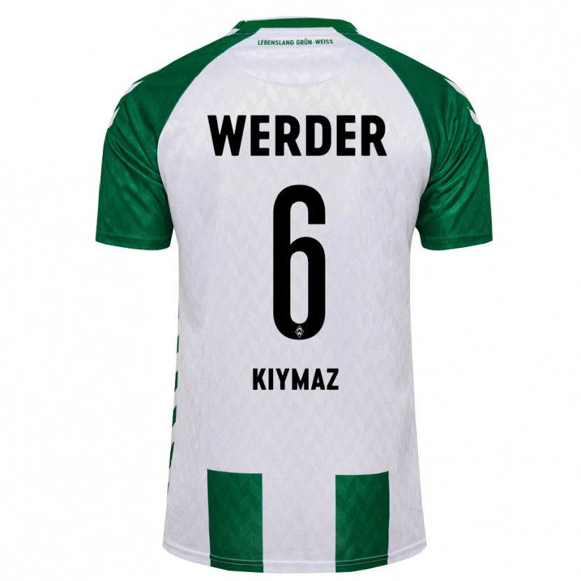 Danxen Damen Anil Kiymaz #6 Grün Weiß Heimtrikot Trikot 2026/27 T-Shirt Schweiz