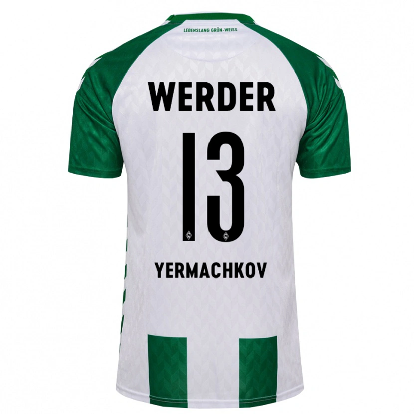 Danxen Damen Ivan Yermachkov #13 Grün Weiß Heimtrikot Trikot 2026/27 T-Shirt Schweiz