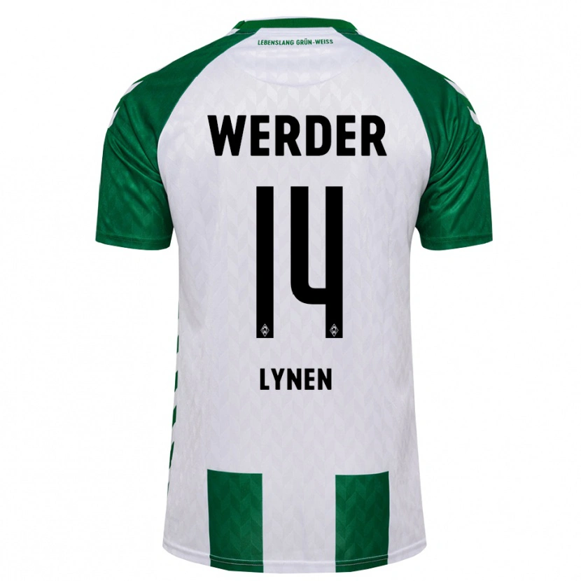 Danxen Damen Senne Lynen #14 Grün Weiß Heimtrikot Trikot 2026/27 T-Shirt Schweiz