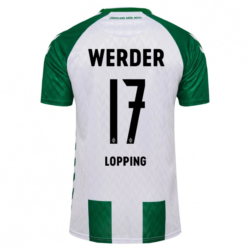 Danxen Damen Jakob Löpping #17 Grün Weiß Heimtrikot Trikot 2026/27 T-Shirt Schweiz