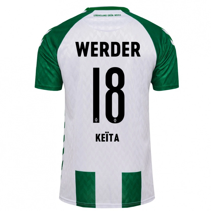 Danxen Damen Naby Keïta #18 Grün Weiß Heimtrikot Trikot 2026/27 T-Shirt Schweiz