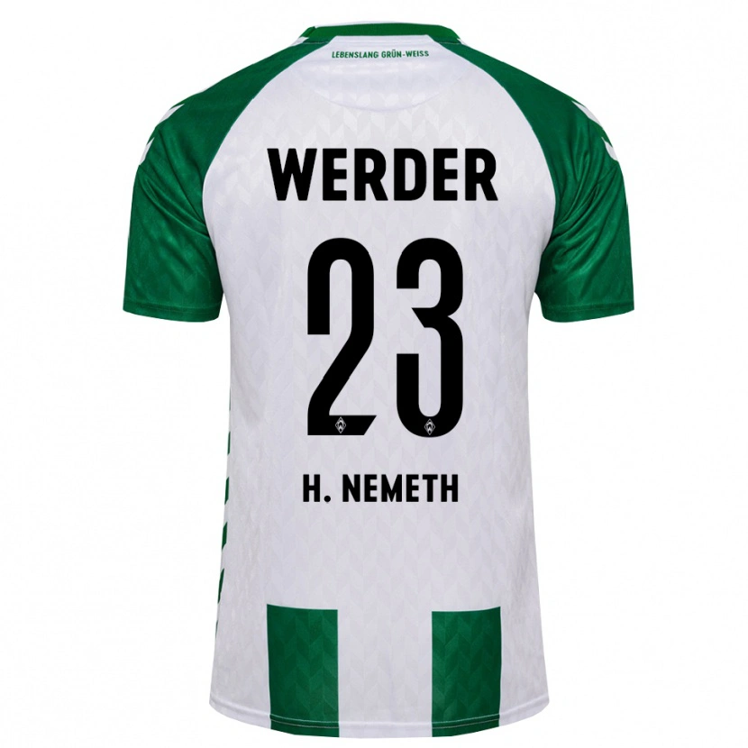 Danxen Damen Hanna Németh #23 Grün Weiß Heimtrikot Trikot 2026/27 T-Shirt Schweiz