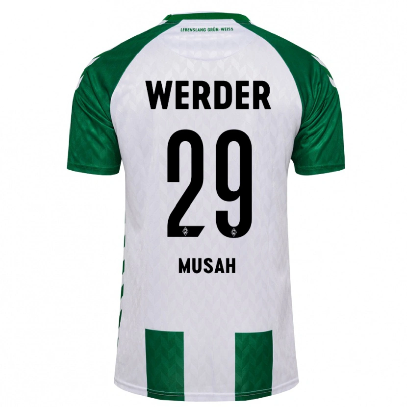 Danxen Damen Salim Musah #29 Grün Weiß Heimtrikot Trikot 2026/27 T-Shirt Schweiz