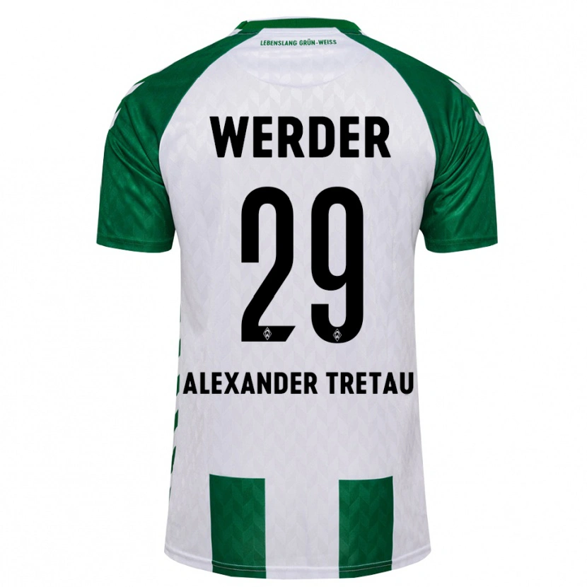Danxen Damen Hans Alexander Tretau #29 Grün Weiß Heimtrikot Trikot 2026/27 T-Shirt Schweiz