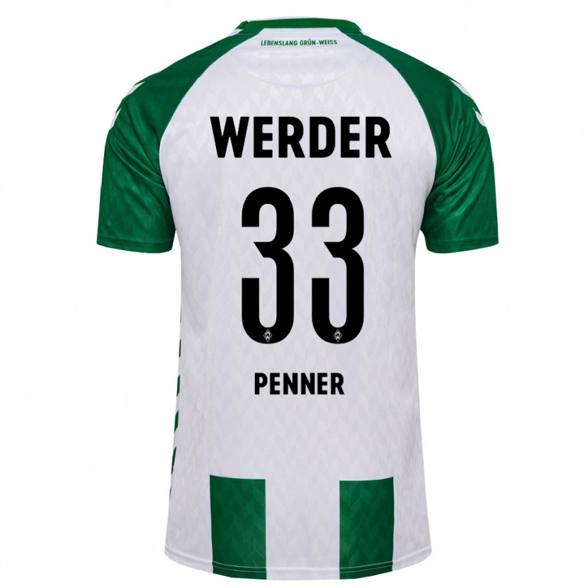 Danxen Damen Maria Penner #33 Grün Weiß Heimtrikot Trikot 2026/27 T-Shirt Schweiz