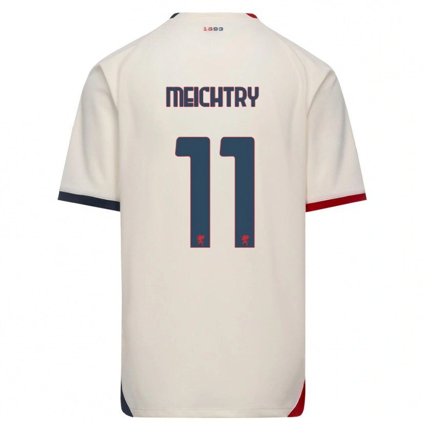 Danxen Damen Franz-Ethan Meichtry #11 Creme Rot Auswärtstrikot Trikot 2026/27 T-Shirt Schweiz