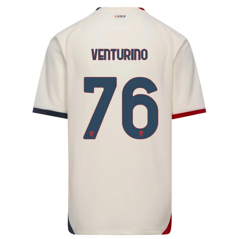 Danxen Damen Lorenzo Venturino #76 Creme Rot Auswärtstrikot Trikot 2026/27 T-Shirt Schweiz