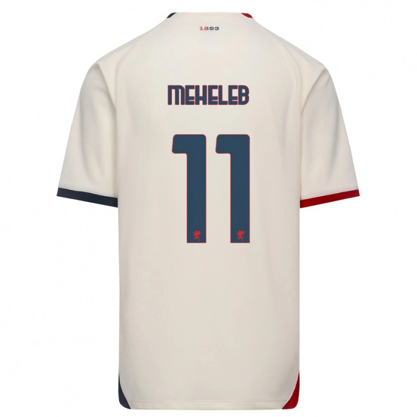 Danxen Damen Sami Meheleb #11 Creme Rot Auswärtstrikot Trikot 2026/27 T-Shirt Schweiz