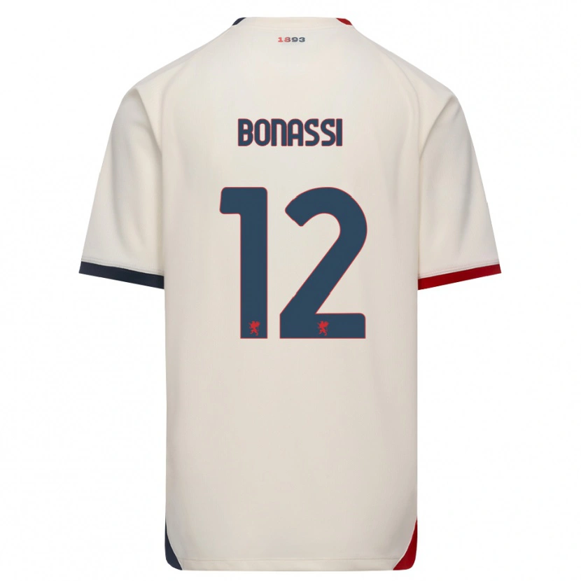 Danxen Damen Lorenzo Bonassi #12 Creme Rot Auswärtstrikot Trikot 2026/27 T-Shirt Schweiz