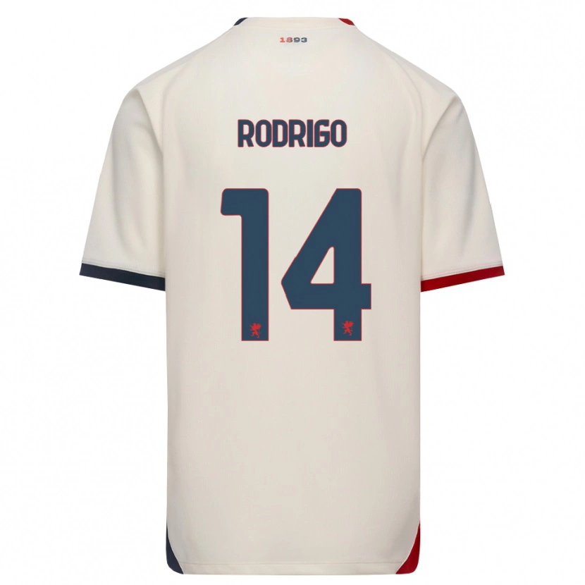 Danxen Damen Rodrigo Delgado De Albuquerque #14 Creme Rot Auswärtstrikot Trikot 2026/27 T-Shirt Schweiz