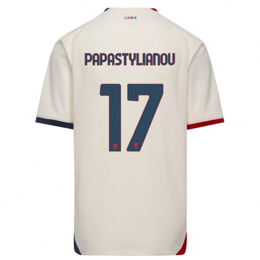 Danxen Damen Lysandros Andreas Papastylianou #17 Creme Rot Auswärtstrikot Trikot 2026/27 T-Shirt Schweiz