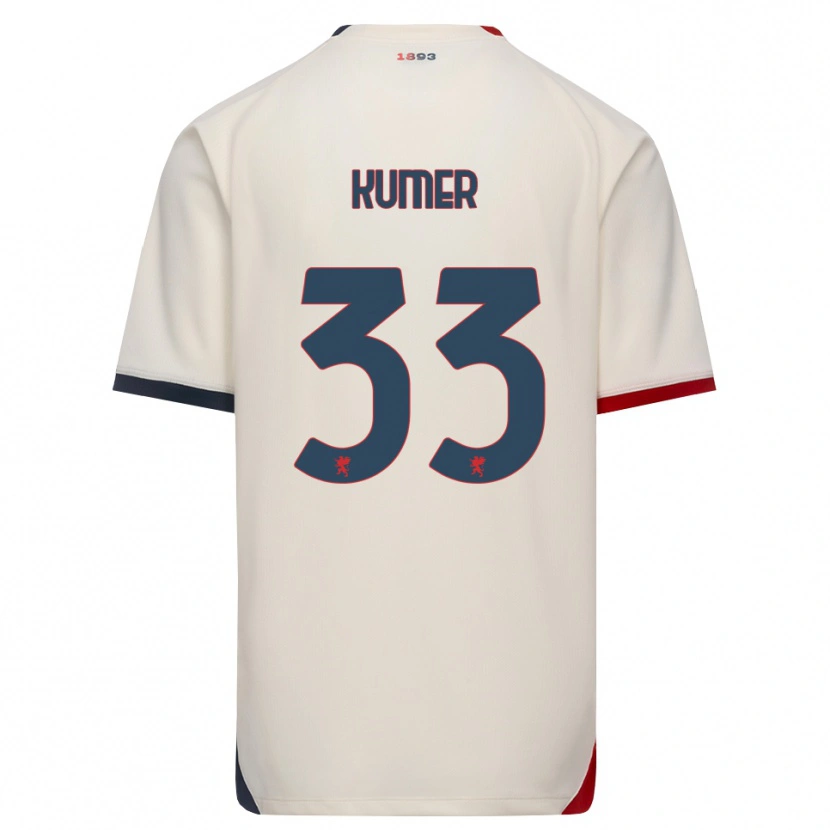 Danxen Damen Alin Kumer Celik #33 Creme Rot Auswärtstrikot Trikot 2026/27 T-Shirt Schweiz