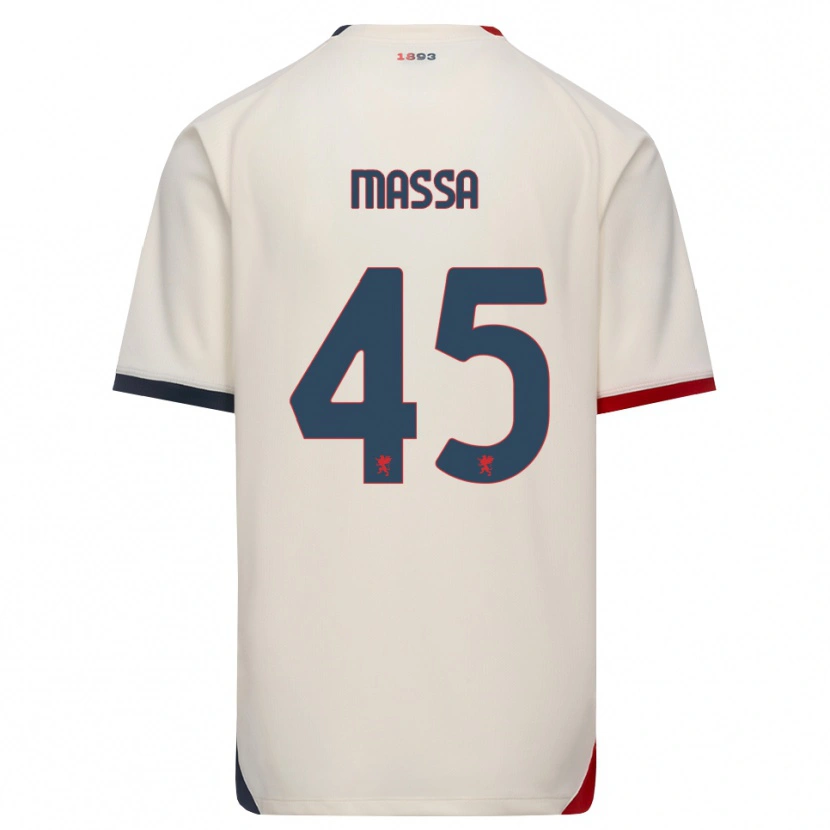 Danxen Damen Alessandra Massa #45 Creme Rot Auswärtstrikot Trikot 2026/27 T-Shirt Schweiz